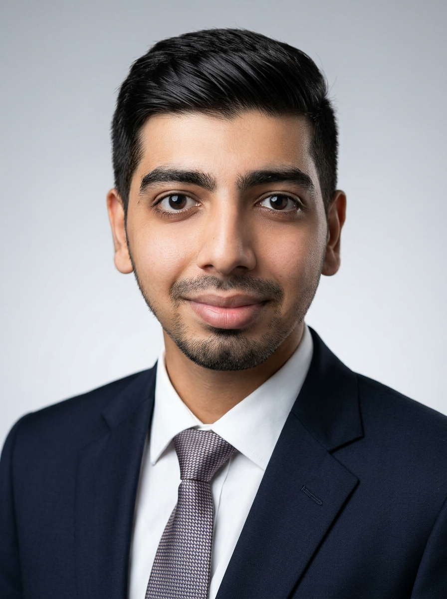 Professional portrait of Muneeb Mansoor